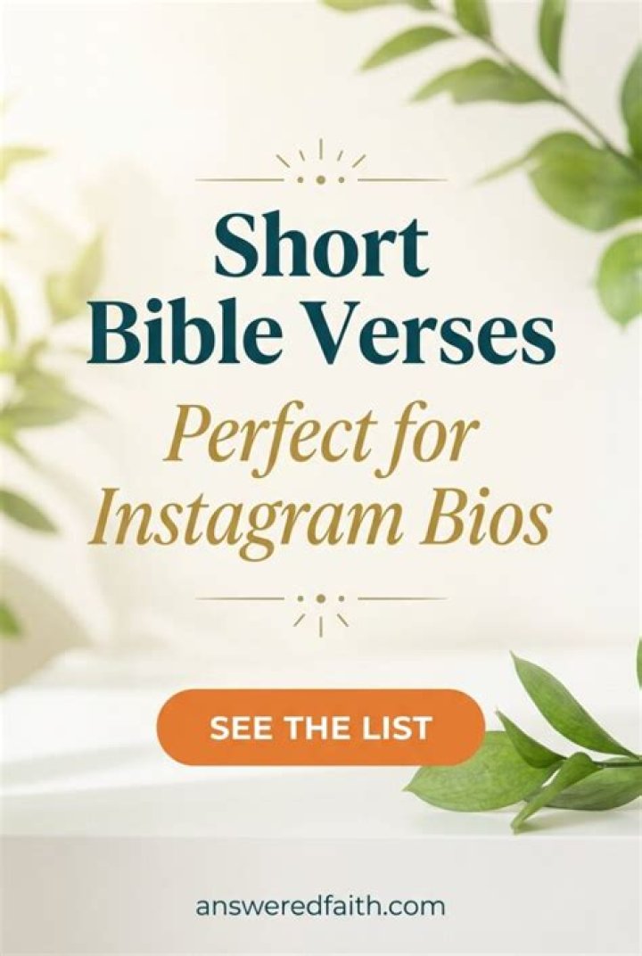 Discover The Secrets Of Inspiring Instagram Bios With Bible Quotes