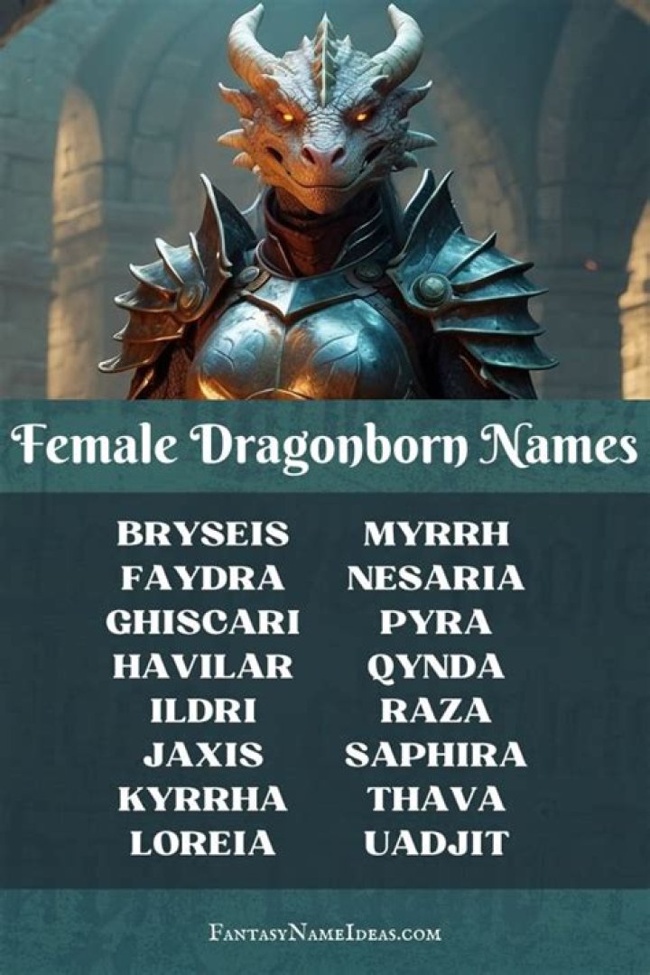 Discover Unforgettable Dragonborn Names That Ignite Your Imagination