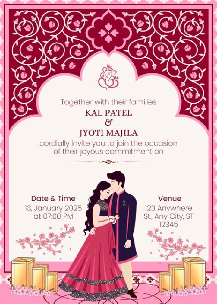 Indian Wedding Invitation Card Wordings That Enthrall