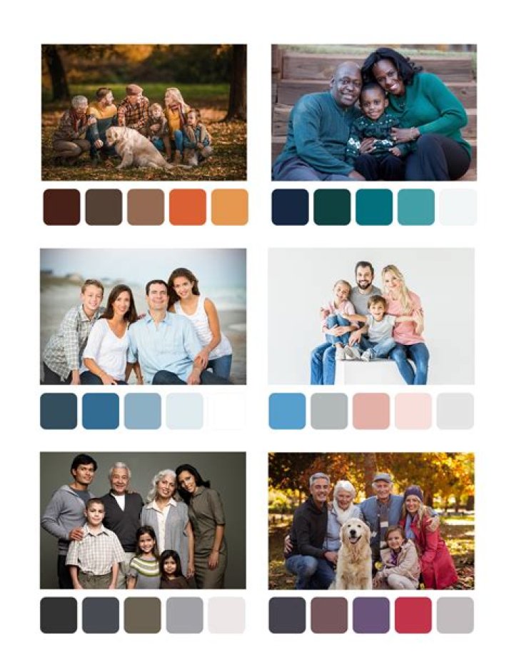 Unveiling The Art Of Family Photo Color Schemes With Black: Discoveries And Insights